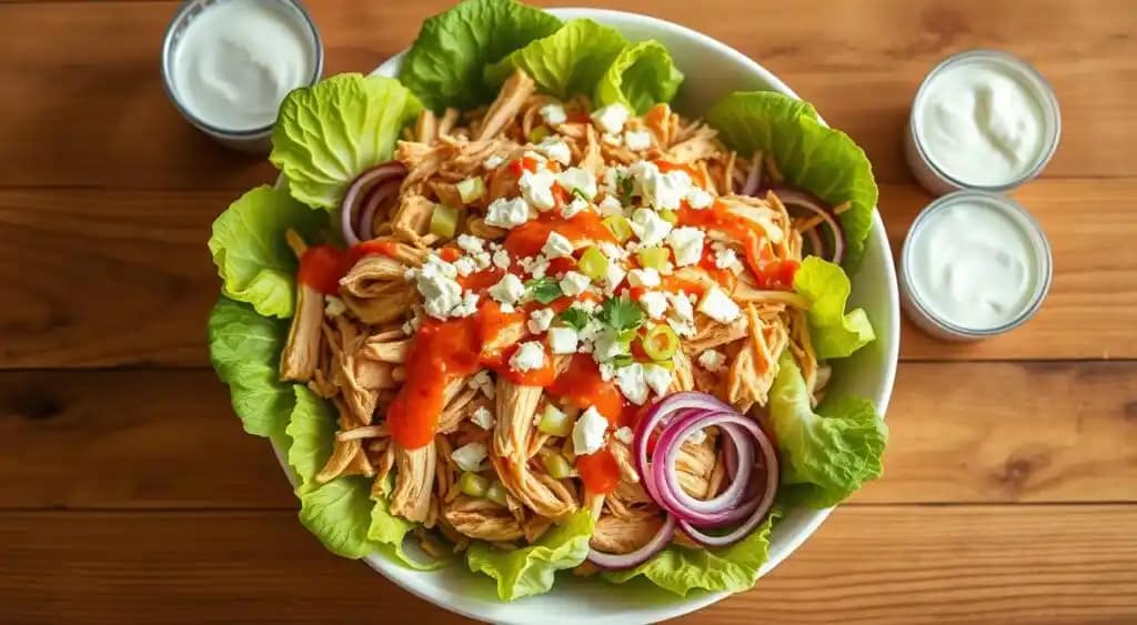 buffalo chicken salad preparation Buffalo Chicken Salad Ingredients Preparation