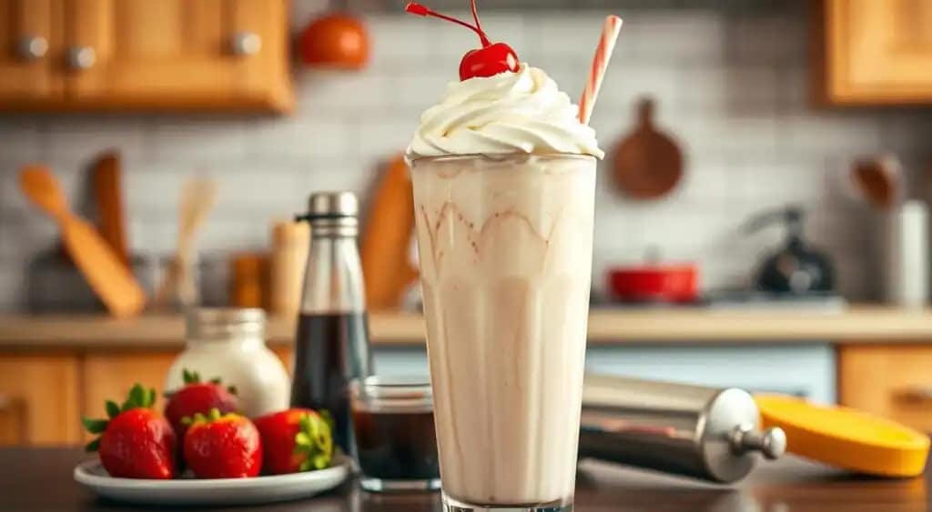 milkshake ingredients Delicious Homemade Milkshake Recipe