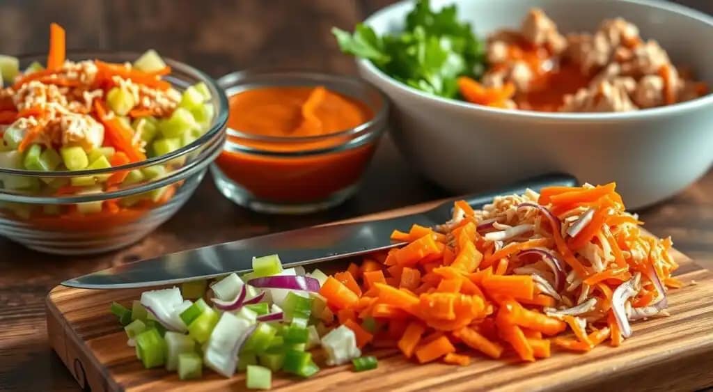 prep tips for buffalo chicken salad Buffalo Chicken Salad Prep Tips